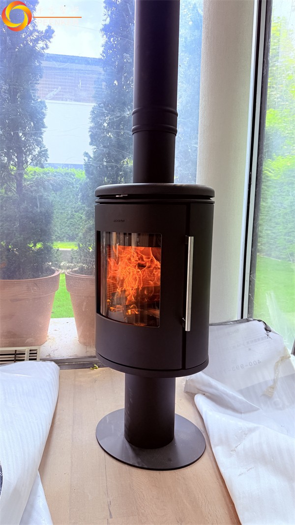 上海湖畔佳苑別墅丹麥Morso 6848壁爐安裝.jpg