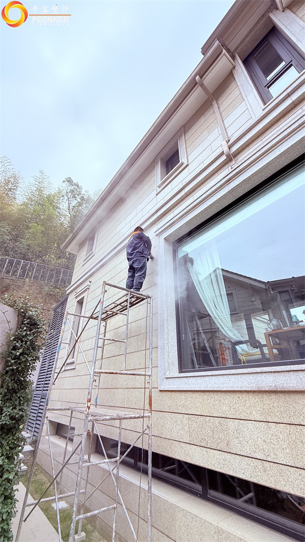 寧波湖山一品別墅丹麥Morso 6848壁爐安裝.jpg